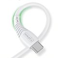 Kábel t-phox nature type-c biely 1,2m 3A