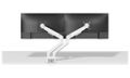 Neomounts DS70-250WH2 Neomounts NEXT Slim Desk Mount, double display (topfix clamp/grommet), white Držák, VESA, stolní, pro 2 ploché/zakrivené monitory, úhloprícka 17–32", náklon 90°, otácení 180°, rotace 360°, nosnost 18kg, bíl