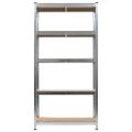 vidaXL Skladovacie regály 2 ks, 90x40x180 cm, MDF