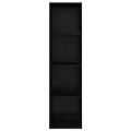 vidaXL Zostava TV skriniek 37 x 37 x 142,5 cm Čierny dub