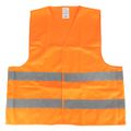 Reflexná vesta XL oranžová s certifikátom AMiO-01735