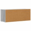 vidaXL TV skrinka ELST 100 x 35 x 40 cm Sivý Sonoma Kompozitné drevo
