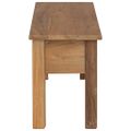 vidaXL Lavička do chodby, teakový masív 90x30x40 cm