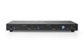 NEDIS HDMI přepínač/ 4x HDMI vstup/ 2x 3.5 mm/ 2x HDMI výstup/ 2x TosLink/ 4K@60Hz/ 18 Gbps/ dálkově ovládaní/ kov/antr Matrix switch, 4× HDMI™ vstup, 2× HDMI™ výstup, 2× TosLink, 2× 3,5 mm jack, 4K@60Hz, 18 Gbps, audio extraktor, dálkový ovladac