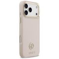 Puzdro Guess pre iPhone 17 Pro Max HC MAGSAFE PU S GRAINED PU STRASS LOGO ružové