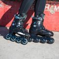 Slalomové kolieskové korčule NILS Extreme NA20001 čierne