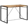 vidaXL Barový stôl 175x90x110 cm masívne surové mangovníkové drevo