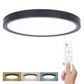LED stropné svietidlo Solight WO8018 Estela Black