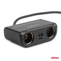 Predlžovacia zásuvka s nabíjačkou USB-C USB-A QC3.0 PD3.0 120W AMiO-04837