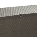 vidaXL Záhradný úložný box, hnedý 120x56x63 cm, PP ratan