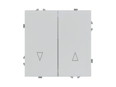 Spínač na rolety DPM MOXY MOX1030W biely