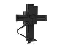 Montážna sada (svorka na montáž na stôl, pivot, základňa, rozpierka VESA, zdvíhací stĺpik, predlžovacie ramená) - Technológia konštantnej sily - pre LCD displej - matná čerň - veľkosť obrazovky: až 38"