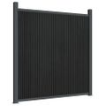 vidaXL Plotový panel sivý 872x186 cm WPC