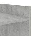 vidaXL Kabinet na práčku Betónová 67,5 x 62 x 97 cm Kompozitné drevo