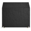 vidaXL Kryty na záhradnú lavicu 2ks, 8 očiek 130x70x70/88cm polyetylén