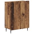vidaXL Kúpeľňová úložná skriňa ZWOLLE Staré drevo 59,5 x 31 x 79,5 cm