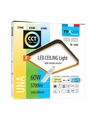 LED stropní svítidlo TR-618S - UNA 60W 5700lm 50x50cm CCT + ovladač Trixline