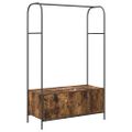vidaXL Vešiak na oblečenie Hnedý dub 100 x 44 x 160 cm