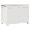 vidaXL Úložný box biely 60x32x45,5 cm masívna borovica