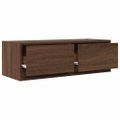 vidaXL TV skrinka, hnedý dub 80x31x25,5 cm spracované drevo