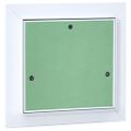 vidaXL Access Panel Zelená a strieborná 20 x 20 cm
