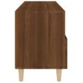 vidaXL TV skrinka hnedý dub 80x36x50 cm spracované drevo