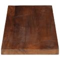 vidaXL Stolová doska 80x20x3,8 cm obdĺžnik masívne recyklované drevo