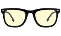 GUNNAR kancelářské/herní brýle CUPERTINO ONYX * jantarová/čirá skla * BLF 65 / BLF 35 * GUNNAR focus Brýle, kancelárské, cerné obroucky, jantarová + cirá skla