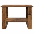 vidaXL Konferenčný stolík Staré drevo 72 x 50 x 50 cm Kompozitné drevo