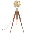 vidaXL Lampa na statíve, mangový masív 165 cm