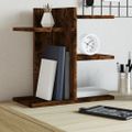 vidaXL Organizér na stôl, tmavý dub 42x21,5x42 cm, kompozitné drevo