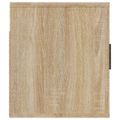 vidaXL Nástenná TV skrinka dub sonoma 100x34,5x40 cm