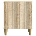 vidaXL Nočný stolík Dub sonoma 43 x 34,5 x 50 cm Kompozitné drevo