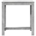 vidaXL Barový stôl betónovosivý 102x50x103,5 cm kompozitné drevo