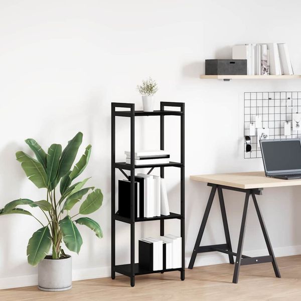 vidaXL Regál na knihy Čierny dub 40 x 30 x 119 cm Kompozitné drevo