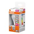 OSRAM LED žiarovka E27 9,4 W RGBW / 2700K matná, diaľkový ovládač, teplá biela