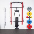 Multifunkčný posilňovací stojan - Power Rack HMS KLT22 červený
