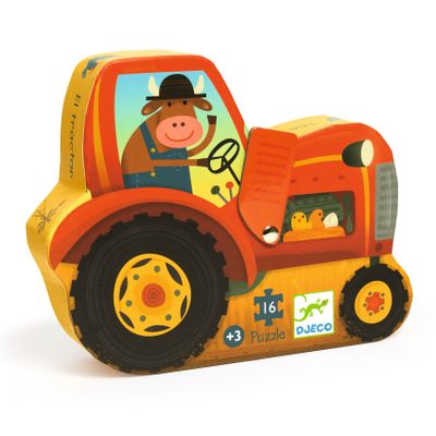 Puzzle Traktor 16 ks