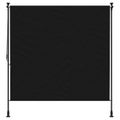 vidaXL Vonkajšia roleta Čierna 100 x 270 cm