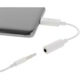 DELTACO USBC-1145, USB-C samec/Jack 3.5mm samica