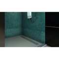vidaXL Odtoky Biela 88 x 8,8 x 8,5 cm Kov