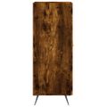 vidaXL Komoda dymový dub 34,5x34x90 cm spracované drevo
