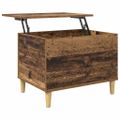 vidaXL Nočný stolík Staré drevo 60 x 44,5 x 45 cm Kompozitné drevo