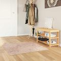 vidaXL Behúň MARSA Piesková 100 x 100 cm Polyester a PVC