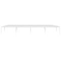 vidaXL Párty stan 3x12 m PE biely