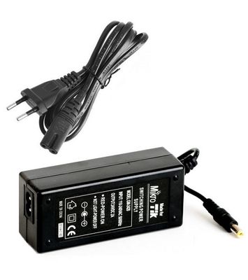 MikroTik OEM napájací adaptér 24V, 2A, 48W s napájacím kábľom