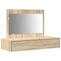 vidaXL Toaletný stolík Hnedá 100 x 40 x 70 cm Kompozitné drevo