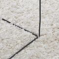vidaXL Shaggy koberec PAMPLONA, vysoký vlas, moderný, krémový 80x250cm