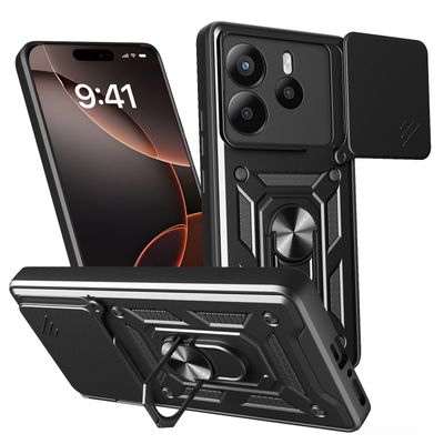 Defender Slide puzdro na Xiaomi Redmi Note 14 5G (Global) čierne