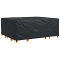vidaXL Obal na nábytok Jednofarebný Čierna 250 x 210 x 70 cm 600D